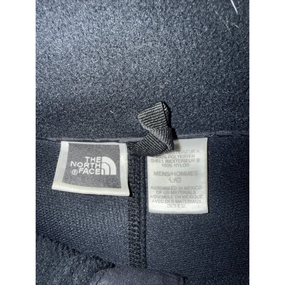 VTG The North Face Men's GORE Windstopper Fleece Jacket‎ Black 90s Outdoor Sz L